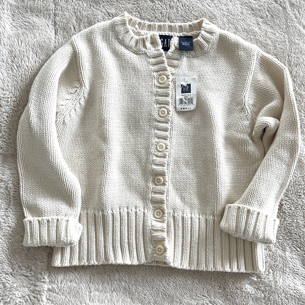 Gap Kids Toddler 100% Cotton Cardigan Sweater - Small